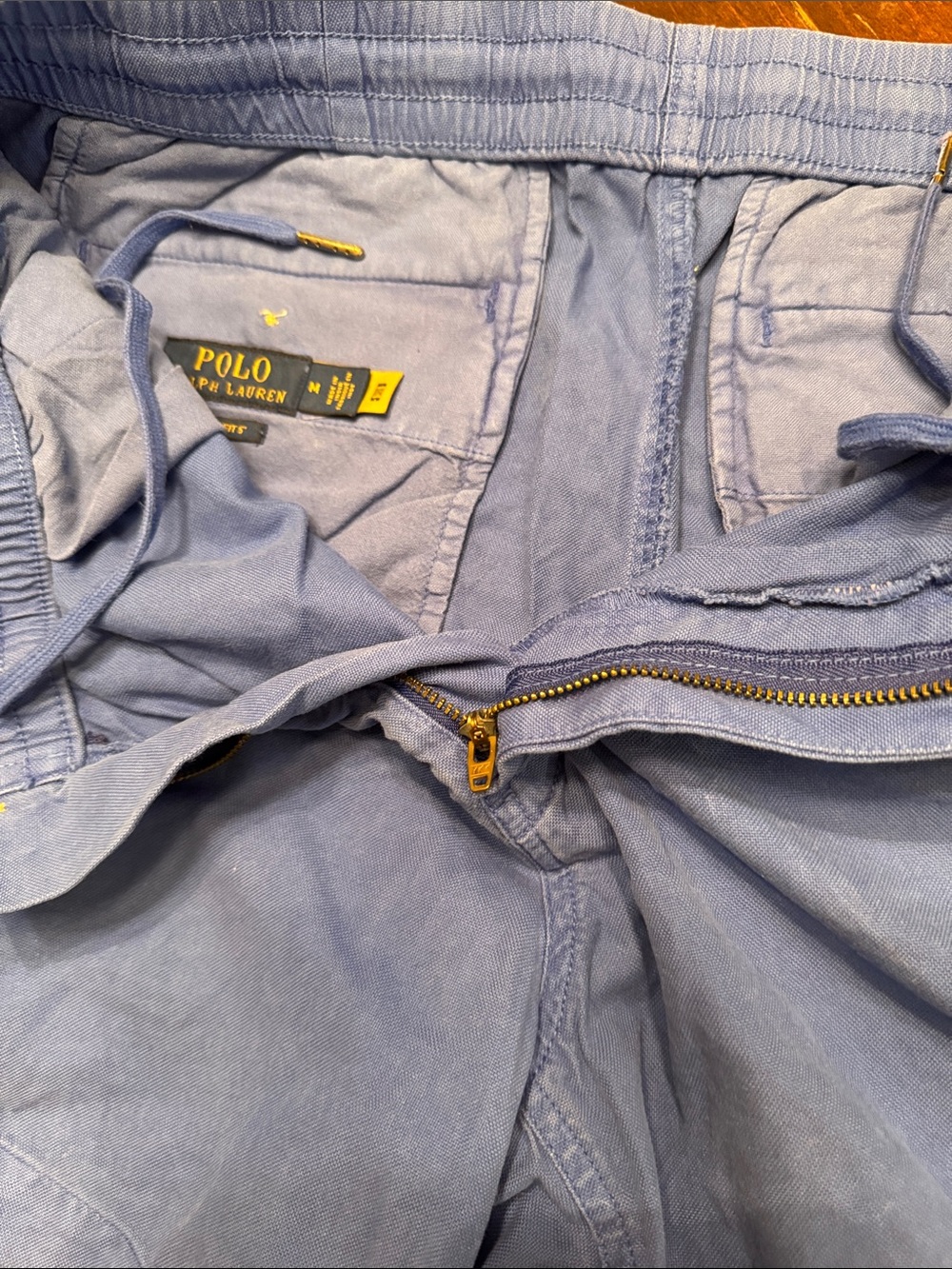Polo Ralph Lauren Blue Casual Drawstring Shorts - Picture 3 of 4